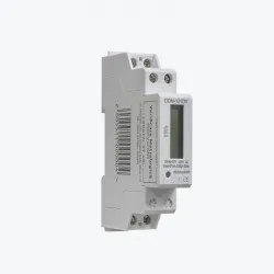 Contor electronic monofazat pentru sina DIN 5-30A  1P