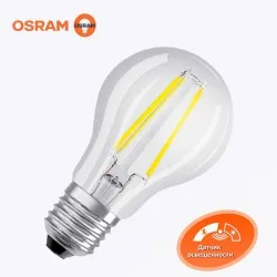 Светодиодная лампа OSRAM с сенсором день-ночь A60 6.5Вт 806 Лм E27 4000K