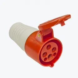 Розетка переносная 214 3P+PE 16A 4P 380В IP44