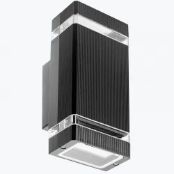 Настенный светильник уличный NESSA max.2x50W GU10 IP54 черный LD-NESSAGU10D-20