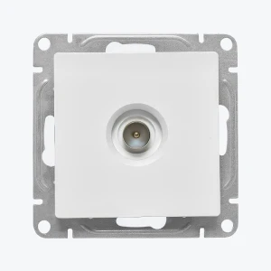 Розетка ТВ одинарная белая Epica UP1-SOW-TV-1