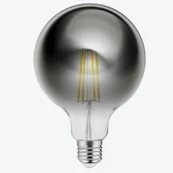 Светодиодная лампа шар филамент G125 8W E27 (2700K)