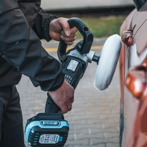 Аккумуляторная полировальная машина Hoegert 150mm 18V без АКБ и ЗУ HT2E267-OP