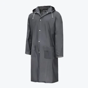 Pelerină de ploaie PVC grafit mărimea L (52) AUSSER HT5K940-L HOEGERT
