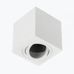 Corp de iluminat SENSA max 50W GU10 90X90X115 IP20 patrat alb OS-SEN5097KWB-10