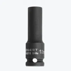 Головка ударная удлинённая, шестигранная 1/2, 14 мм, DIN 3121, CrMo HT4R014 HOEGERT
