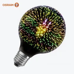 Светодиодная лампа OSRAM декоративная G125 3Вт 70 Лм E27 2700K