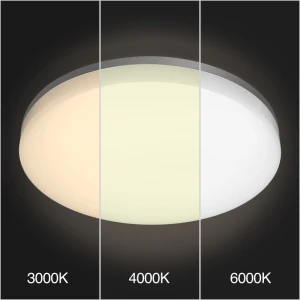 Плафон потолочный LED 24W 3CCT PL-CL24H5Y3CCT-WH 230V IP54 белый 330x50 PANLIGHT