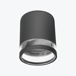 Потолочный светильник max 35W GU10 IP54 90x104mm серый PL-12621P PANLIGHT
