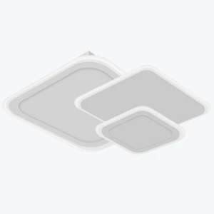 Светодиодная люстра 106W 7950Lm 3000K/4000K/6000K белая PL-21833W