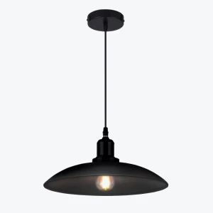 Светильник подвесной HORIZON 4512 1*E27 IP20 D32cm черный OS-HORI-10-DEC