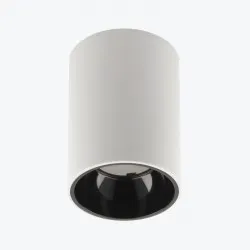 Corp de iluminat ARIES 73X105mm IP20 rotund alb/negru OS-ARIOK-11