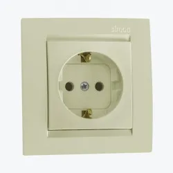 Priza euro protectie pentru copii ivoar 1591443-031 SIMON 15