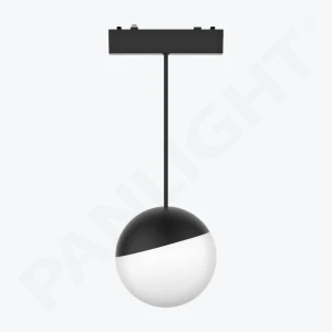 LED suspendat glob magnetică negru 6W,4000K,DC48V,100MM PANLIGHT ULTRA SLIM PL-6MTO-BK