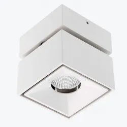 Corp de iluminat LED BIANCO 15W 1500LM IP20 4000K patrat alb LD-BNC15WKB-NB