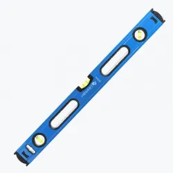 Nivela din aluminiu 120 cm, (3-х bule), vizor vertica HT4M012 HOEGERT