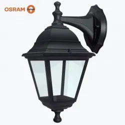 Felinar de gradina ECO LANTERN CLASSIC E27 DOWN ALU BK IP44 negru LEDVANCE