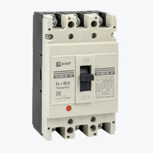 Выключатель автоматический ВА-99М 100/80А 3P 35кА EKF PROxima