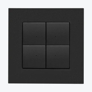 Контроллер Simon 55 GO WiFi черный мат, кнопочный до 30 сцен 230V TEK1W.01/149