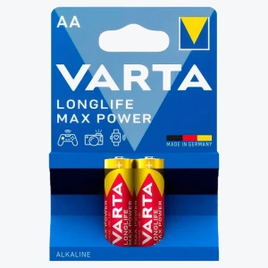 Батарейки VARTA LONGLIFE MAX POWER AA Alkaline 2 шт.
