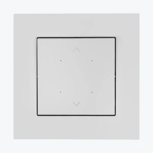 Controler WiFi Simon 55 GO cu buton Alb Mat pt jaluzele 2x6A, 230V TEZ1W.01/111-thumb-2