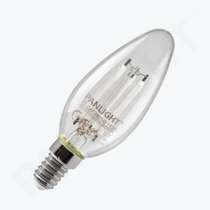 Bec LED White filament E14 6W C35 Candle 3000K 810lm 230V PL-CAFW60143 PANLIGHT