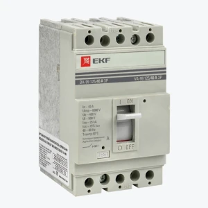 Выключатель автоматический ВА-99 125/40А 3P 25кА EKF PROxima
