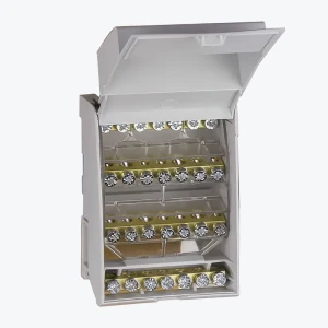 Клеммный распределительный блок Hager 4P 100A 2x25+5x16mm2 4M KJ100A