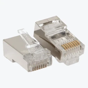 Коннектор RJ45 экран.8P8C 30мкд CAT.5E универс. FTP TERACOM PRO EKF