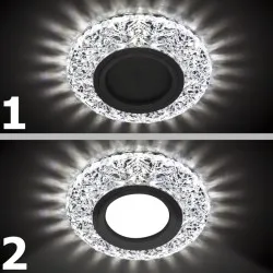 Встраиваемый светильник с подсветкой LED PL-82SZ6