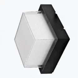 Настенный светильник уличный SUGA 12W черный IP65 230V 4200K 076-022-0012