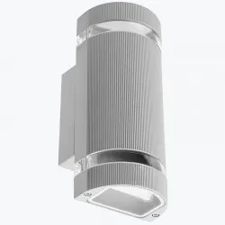 Настенный светильник уличный SILVA max.2x50W GU10 IP54 серый LD-SILVAGU10D-80