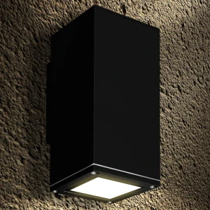 Фасадный светильник max.2x35W GU10 IP44 130x90x200mm серый PL-12552P PANLIGHT