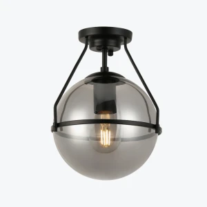 Светильник подвесной DROP 7165 1*E27, max 25W, D21cm. черный OS-DRO-10-DEC