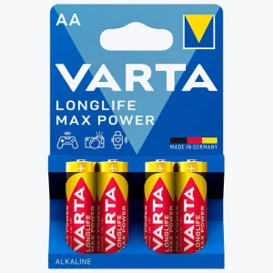 Батарейки VARTA LONGLIFE MAX POWER AA Alkaline 4 шт.