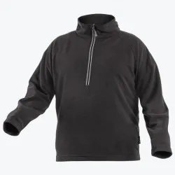 Толстовка флисовая на молнии черная, размер 2XL 56 HT5K374-2XL HOEGERT