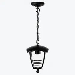 Lampa de gradina suspendabil NAR-2 negru max.60W IP44 230V E27 075-016-0002
