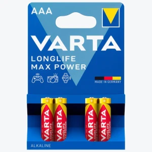 Батарейки VARTA LONGLIFE MAX POWER AAA Alkaline 4 шт.