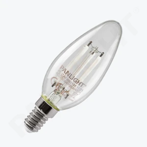 Bec LED White filament E14 6W C35 Candle 4000K 810lm 230V PL-CAFW60144 PANLIGHT