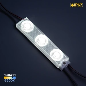 Module LED 12V 1.08W 170 lm/W 175° 6500K IP67 3LED PL-3M3030A6K-12 PANLIGHT