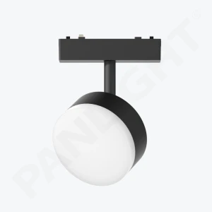 Proiector LED mat magnetic negru 9W,4000K,DC48V,PANLIGHT ULTRA SLIM PL-9MTH-BK
