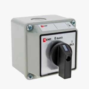 Переключатель кулачковый ПК-3-13 16А 3P "ВКЛ-ВЫКЛ" IP54 pk-3-13-16 EKF PROxima