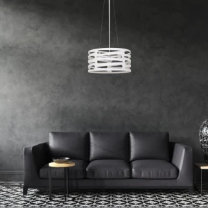 Светильник подвесной MARISA 2607 3*E27 max 40W D40cm белая OS-MAR-E27-00-DEC