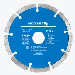 Отрезной диск с алмазными сегментами 230 HT6D752 HOEGERT