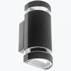 Настенный светильник уличный SILVA max.2x50W GU10 IP54 черный LD-SILVAGU10D-20