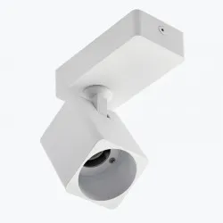 Corp de iluminat pe perete alumuminiu RENO max.20W IP20 patrat alb OS-REN20WKW1-10