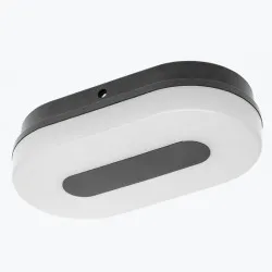 Настенный светильник уличный LED TWIST 10W 750LM IP65 4000K овал черный LD-TWI10WOW-40