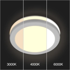 Плафон потолочный LED 20W 3CCT PL-CL20H9Y3CCT-WH 230V IP65 белый 200x55 PANLIGHT