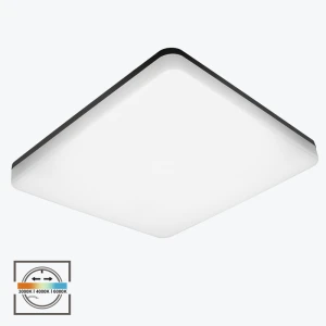 Плафон потолочный LED 24W 3CCT PL-CL24H6Y3CCT-BL 230V IP54 черный 330x50 PANLIGHT