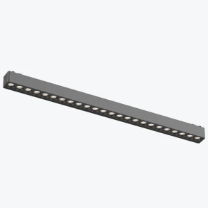 Светильник Linear на магнитную шину черный 24Вт,4000K,DC48V,445MM PANLIGHT ULTRA SLIM PL-24MTA-BK